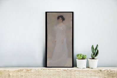 Leinwandbilder - 20x40 cm - Porträt von Serena Lederer - Gustav Klimt Gemälde