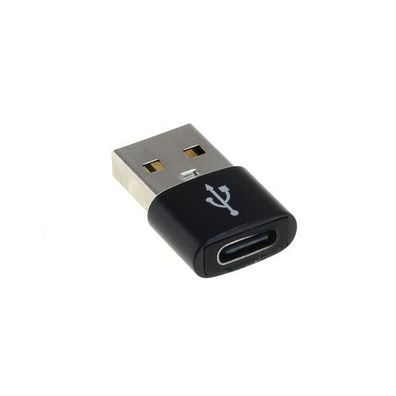 USB Adapter USB-A 2.0 Stecker auf USB C Buchse