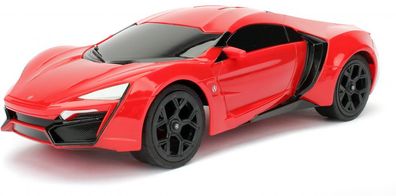 Rc-Auto Fast & Furious Lykan Hypersport 1:16 Rot