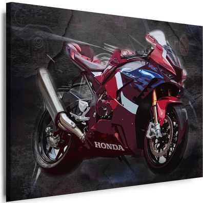 Myartstyle Bilder Honda CBR Motorrad Leinwandbilder Xxl Wandbilder Top