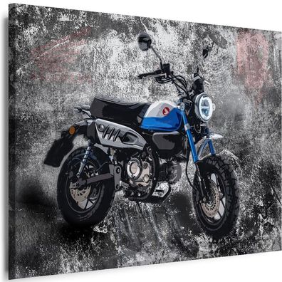 Myartstyle Bilder Honda Monkey Motorrad Leinwandbilder Xxl Wandbilder Top