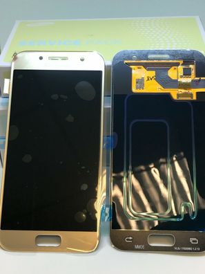 100% Original LCD Touchscreen Display Einheit Gold Samsung Galaxy A3 A320F 2017