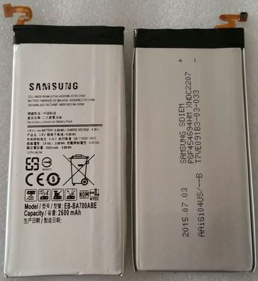 Akku Battery Batterie Ersatz 2600mAh EB-BA700ABE für Samsung Galaxy A7 A700 Duos