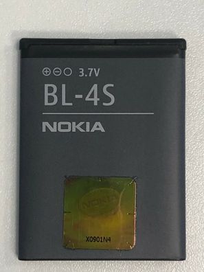 Original Akku Battery Batterie 860mAh BL-4S Nokia 2680 3600 Slide 3710 Fold 7610