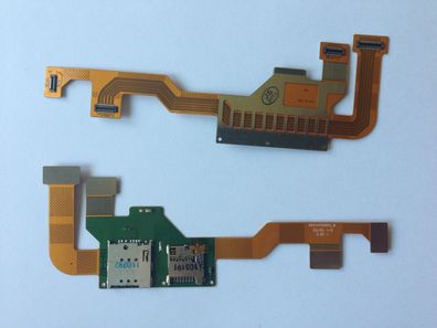 Sim Card Leser Micro SD Reader PCB Board Platine Flex für Motorola XT905 Razr M