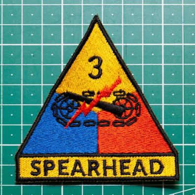Patch der 3rd Armored Division (Spearhead)