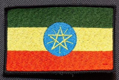 Patch mit der Nationalflagge Äthiopien