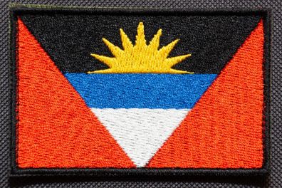 Patch mit der Nationalflagge Antigua und Barbuda