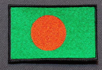 Patch mit der Nationalflagge Bangladesch