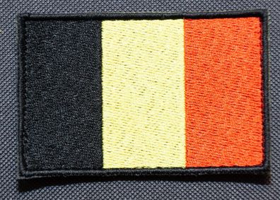 Patch mit der Nationalflagge Belgien