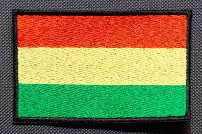 Patch mit der Nationalflagge Bolivien