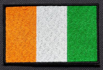 Patch mit der Nationalflagge Elfenbeinküste