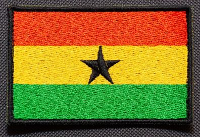 Patch mit der Nationalflagge Ghana