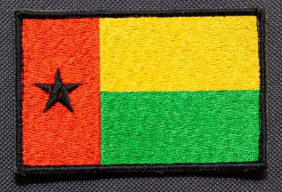 Patch mit der Nationalflagge Guinea-Bissau