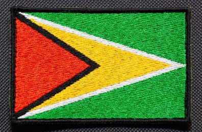 Patch mit der Nationalflagge Guyana