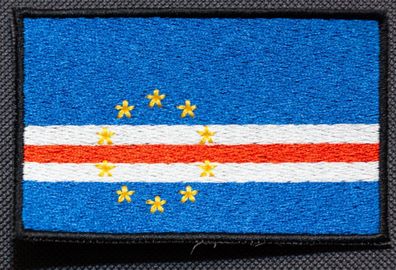 Patch mit der Nationalflagge Kap Verde