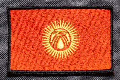Patch mit der Nationalflagge Kirgistan