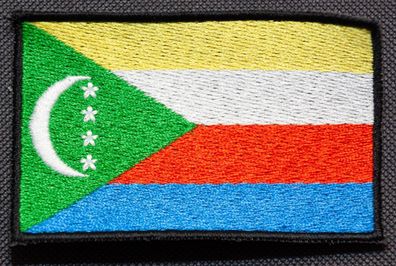 Patch mit der Nationalflagge Komoren