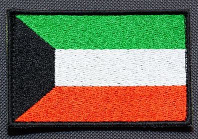 Patch mit der Nationalflagge Kuwait