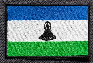 Patch mit der Nationalflagge Lesotho