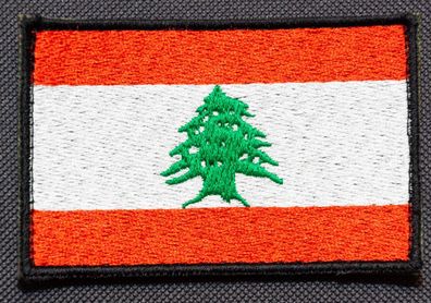 Patch mit der Nationalflagge Libanon