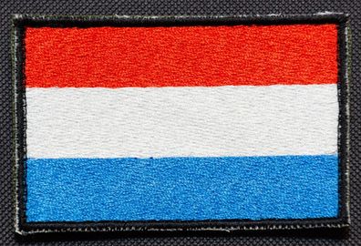 Patch mit der Nationalflagge Luxemburg