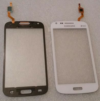 Glas Scheibe mit Touch Display Weiß White Samsung Galaxy Core Duos i8260 i8262