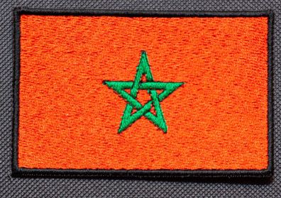 Patch mit der Nationalflagge Marokko