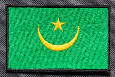 Patch mit der Nationalflagge Mauretanien