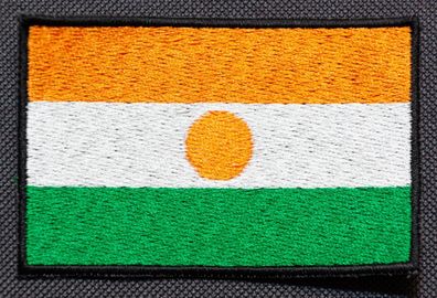 Patch mit der Nationalflagge Niger