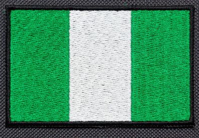 Patch mit der Nationalflagge Nigeria