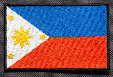 Patch mit der Nationalflagge Philippinen