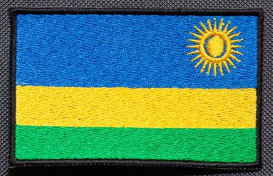 Patch mit der Nationalflagge Ruanda