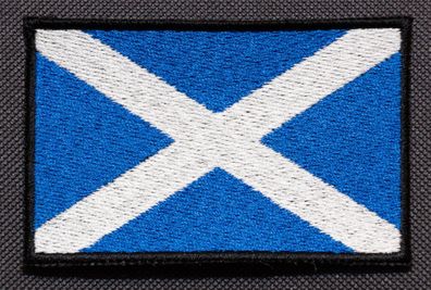 Patch mit der Nationalflagge Schottland
