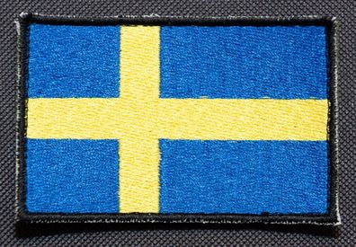 Patch mit der Nationalflagge Schweden