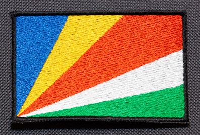 Patch mit der Nationalflagge Seychellen