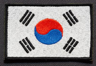 Patch mit der Nationalflagge Südkorea