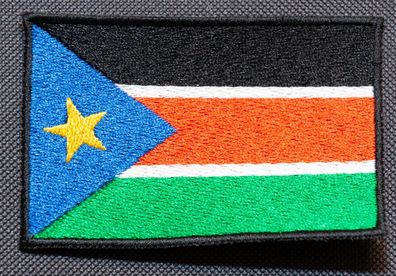 Patch mit der Nationalflagge Südsudan
