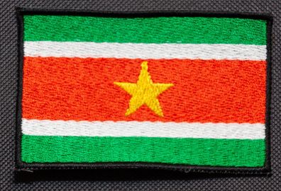 Patch mit der Nationalflagge Suriname
