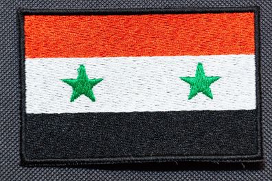 Patch mit der Nationalflagge Syrien