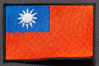 Patch mit der Nationalflagge Taiwan (Republik China)