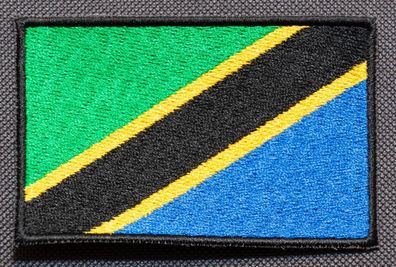 Patch mit der Nationalflagge Tansania