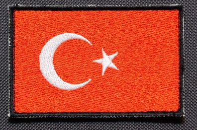 Patch mit der Nationalflagge Türkei