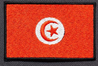 Patch mit der Nationalflagge Tunesien