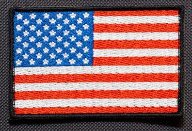 Patch mit der Nationalflagge Vereinigte Staaten von Amerika