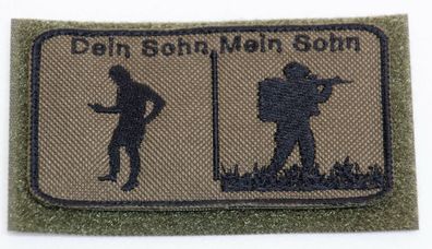 Patch: "Dein Sohn, mein Sohn", Bundeswehr, Reservisten, Soldat, Bushcraft