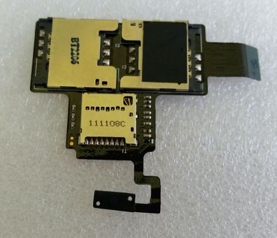 Original Flex micro SD Speicher Dual Sim Karten Leser Reader HTC Desire V T328W