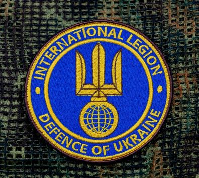 Patch: "International Legion of Territorial Defense of Ukraine" (mehrere Varianten)