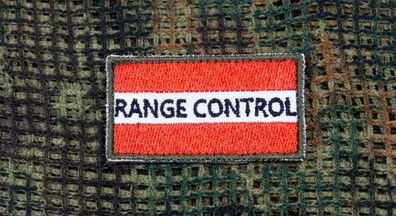 Patch: "Range Control", 5,5 x 3,0cm