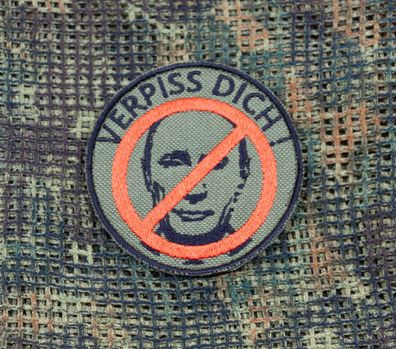 Patch: "Verpiss Dich Putin" (mehrere Varianten)
